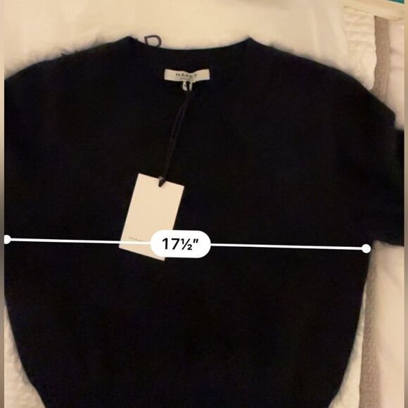 Naked Cashmere Sheena Brushed Cashmere Sweater Top - Picture 10 of 10